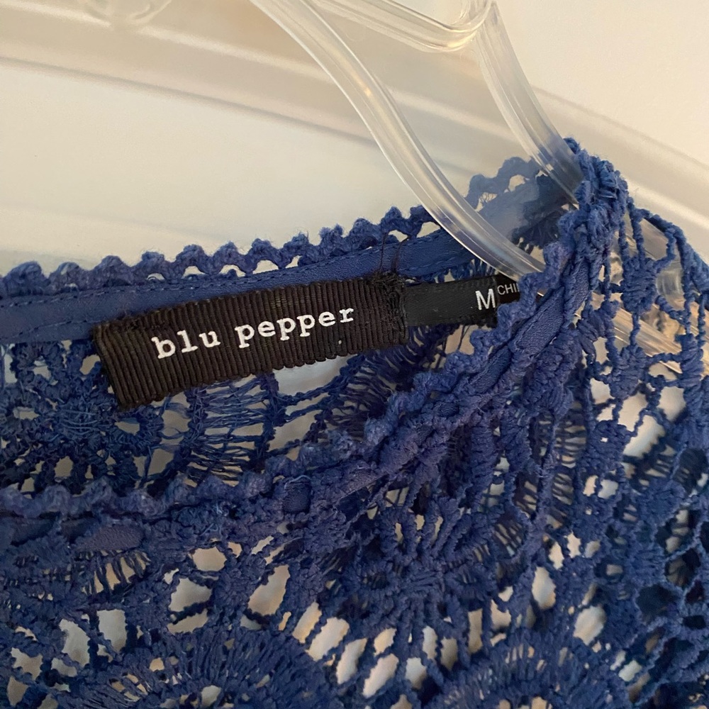 Blue blouse - Picture 3 of 3